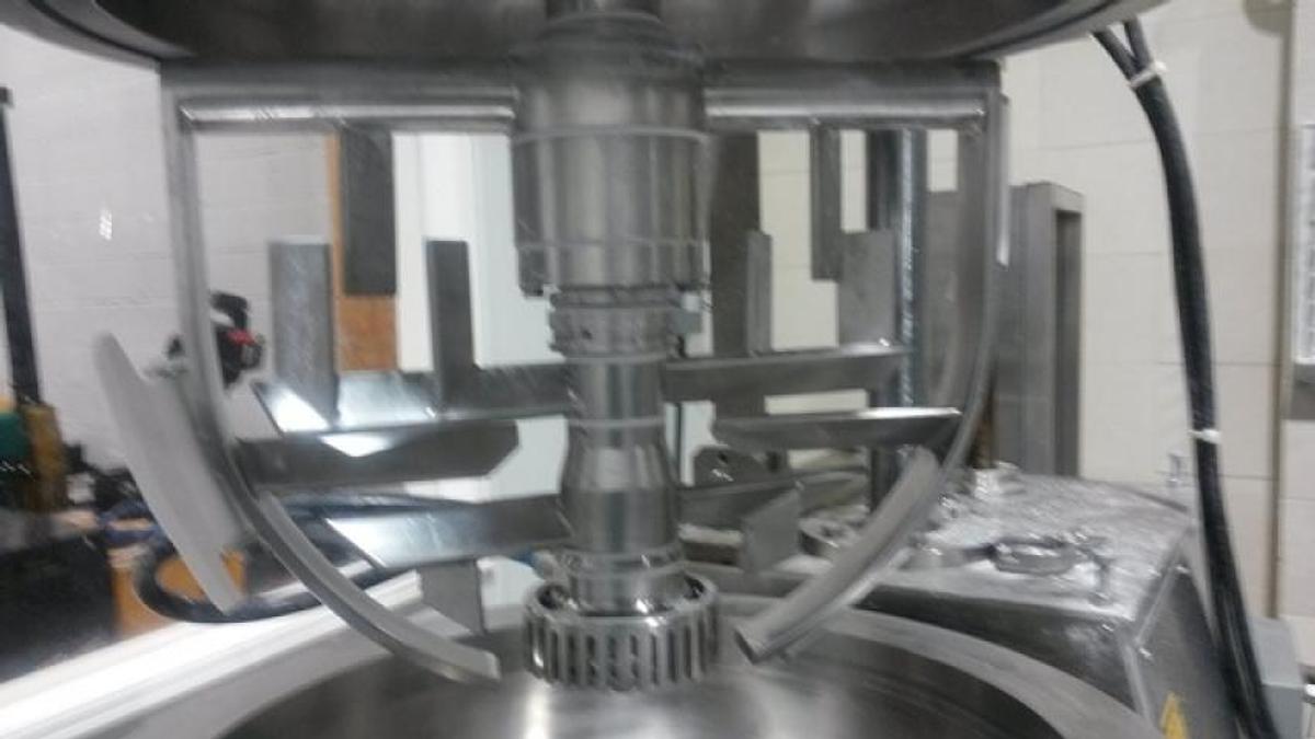 Used 50 Liter Ross Homogenizing Vacuum Kettle, w/Control Panel