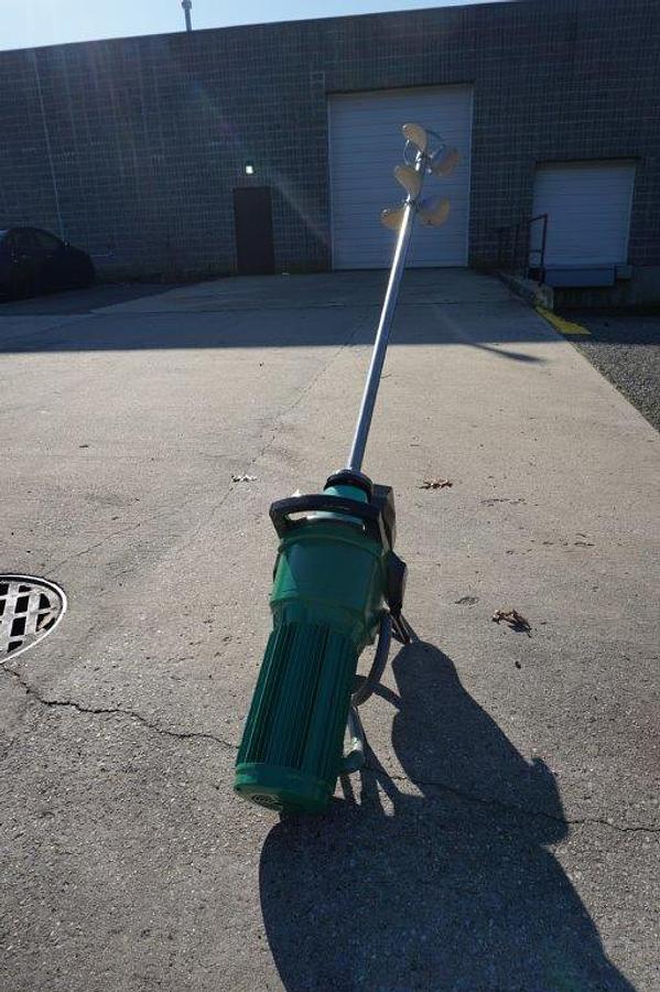 Used Lightnin “Vektor” 5  HP Clamp-On Portable Mixer, 72 In. Long Shaft