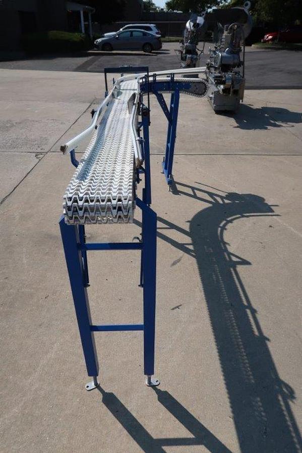 Used Span Tech 90 Degree Motorized Conveyor