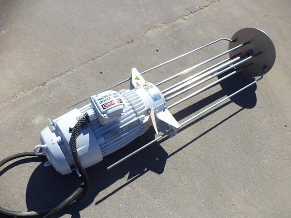 Used Arde Barinco 15 HP Homogenizing Mixer, stainless steel