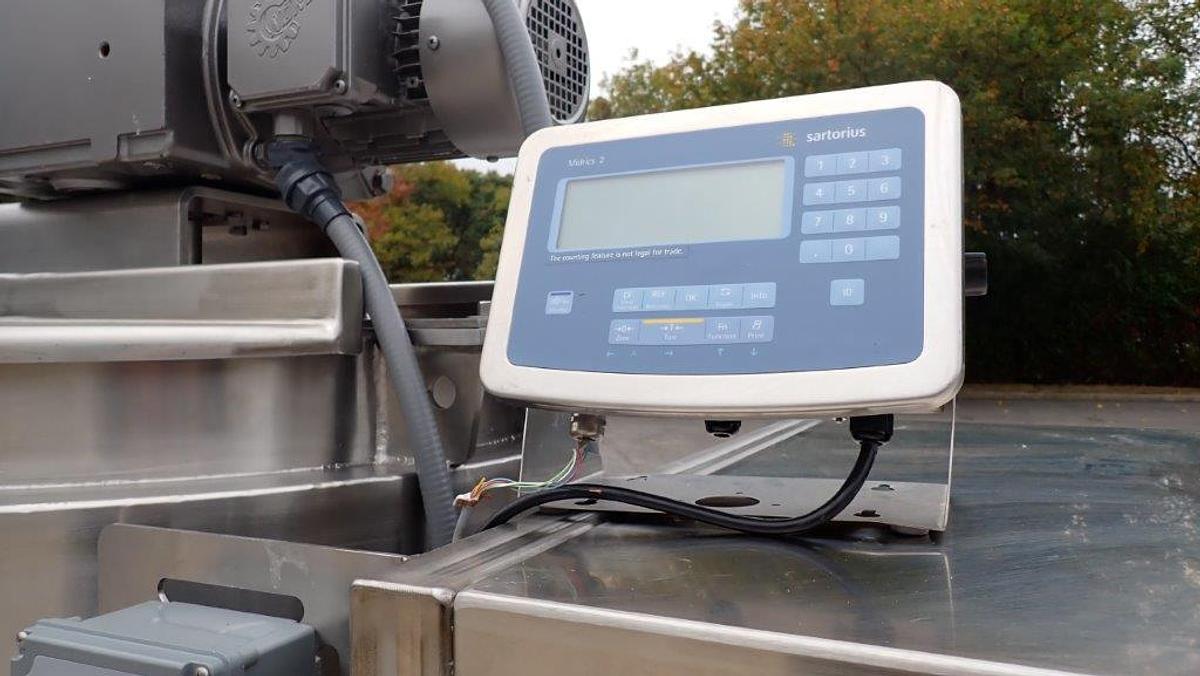 Used A & B Process 100 Gal Dual Action 316L Scraper Kettle, 150 PSI Jacket
