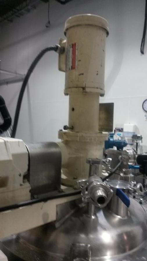 Used 50 Liter Ross Homogenizing Vacuum Kettle, w/Control Panel
