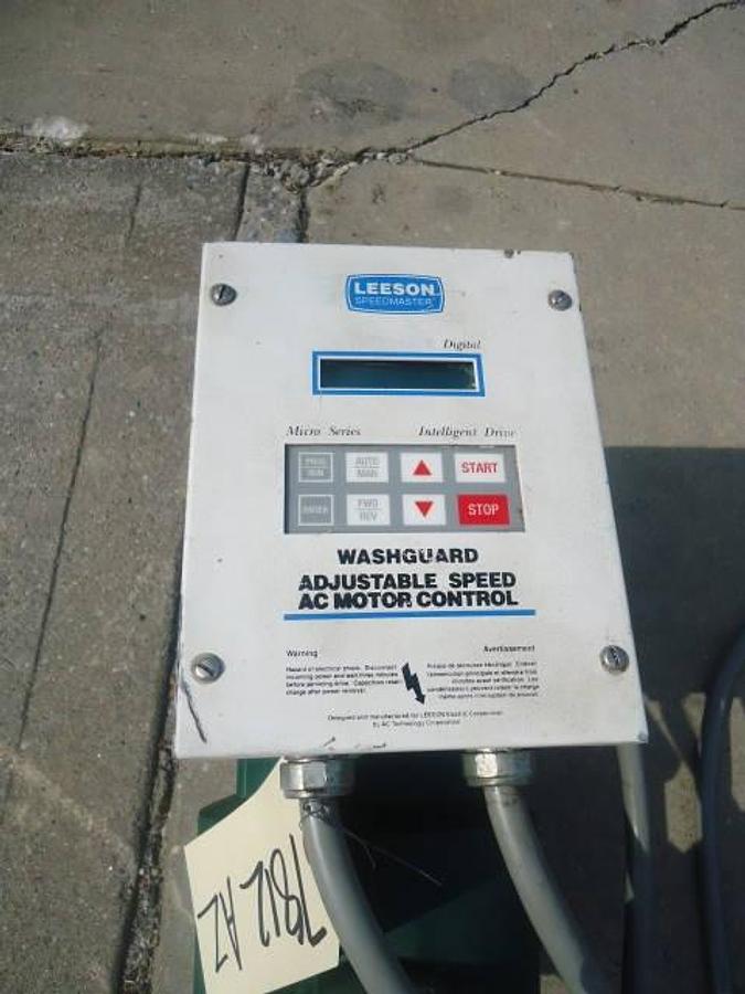 Used Lightnin .3 HP Clamp On Variable Speed Agitator, 64 in. Long Shaft