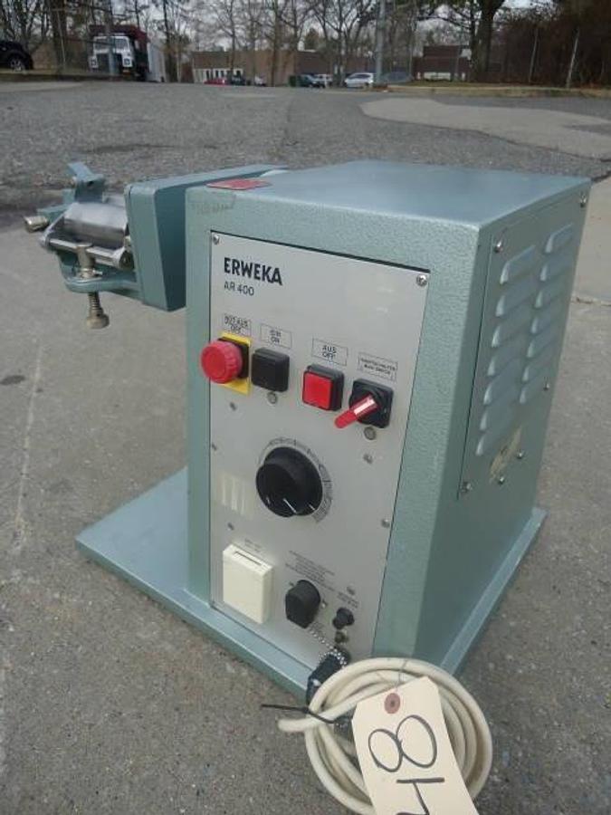 Used Erweka 2 In. X 4-1/2 In. Lab Three Roll Mill