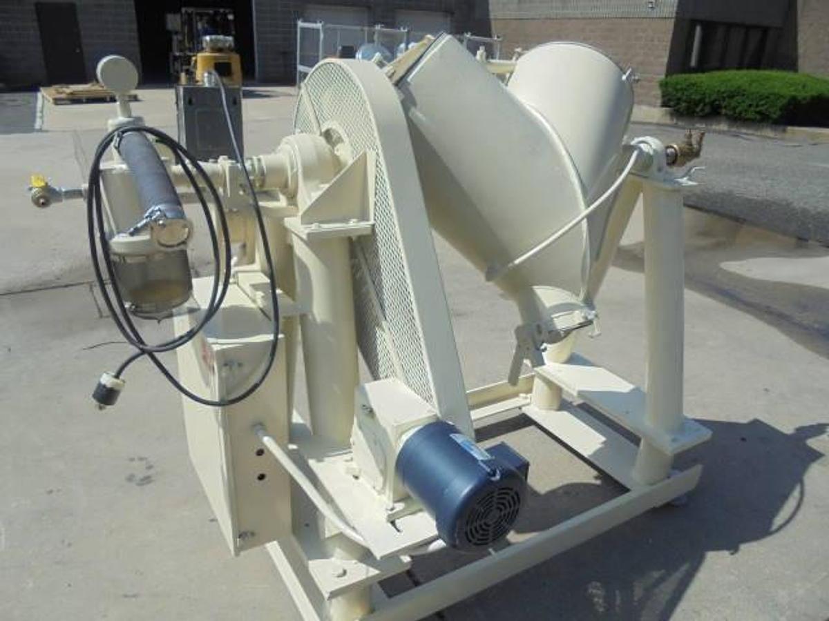 Used 3 Cu. Ft. Patterson Kelley Twin Shell “V” Vacuum Tumble Dryer, SS