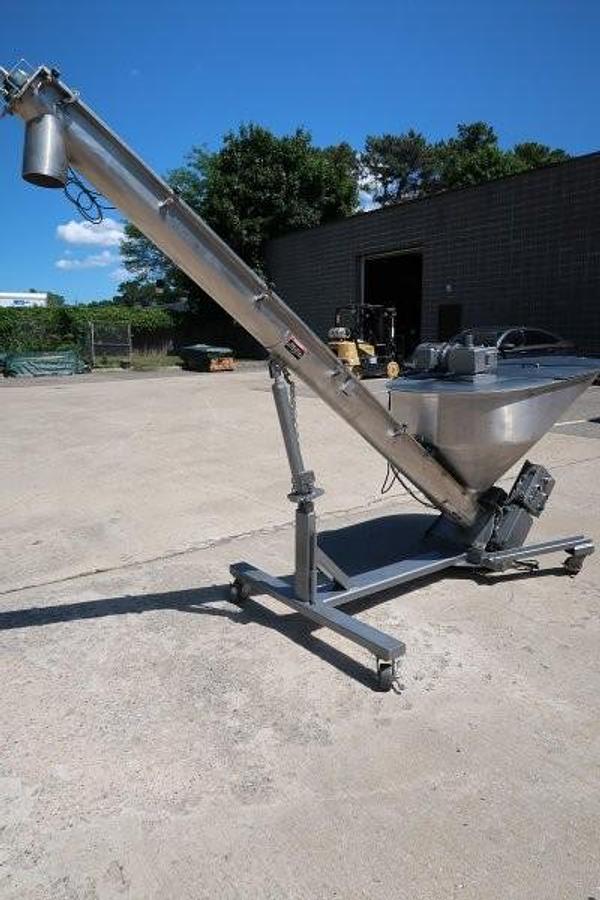 Used All-Fill Model ISF Inclined Screwfeeder, Portable