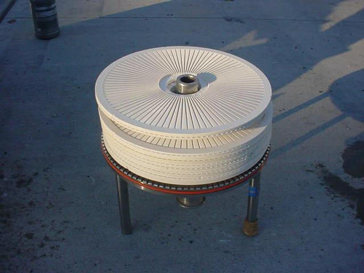 Used Johns-Manville Membrane Disc Filters (4)