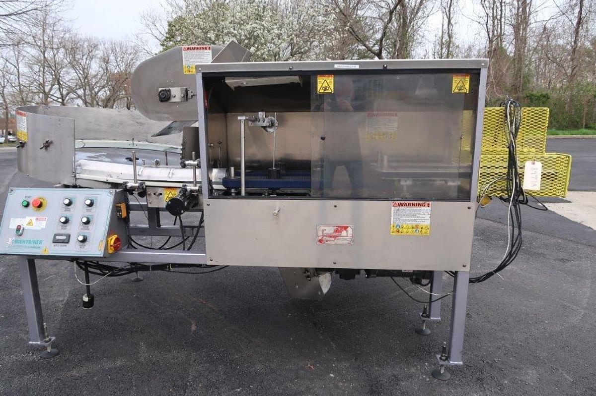 Used Kaps-All AU-6 Plastic Bottle Unscrambler S/N 6294