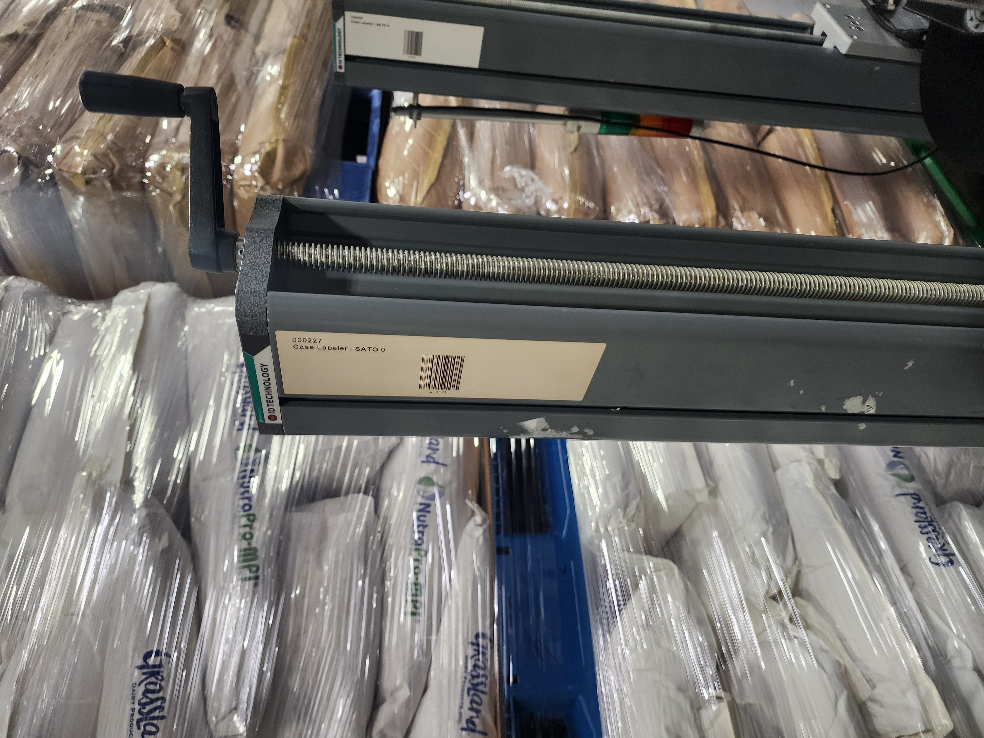 Used ID Technology Model 252 Automatic Label Printer Applicators, 8 Available