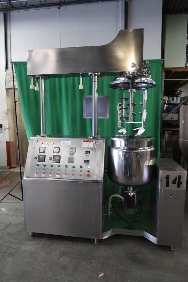 Used 100 Liter Triple Motion Jacketed Kettle/Reactor