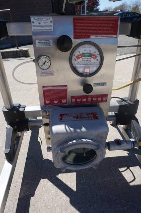 Used Oden PF-5K Pump Style Filler, with Hazardous Duty Enclosure System