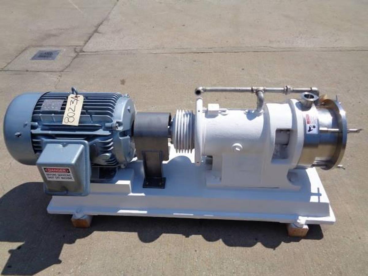 Used Charlotte SD-40 Stainless Steel Colloid Mill, 40 HP S/N 3898