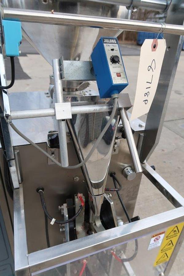Used Automatic DXDK80C Sauce/Lotion/Cream Form Fill and Seal Machine, Stainless Steel