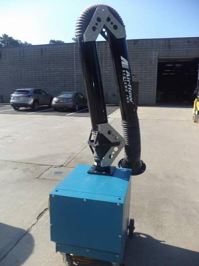 Used Airflow PCH-1 Portable Dust Collector, with E-Z Arm Extractor Arm