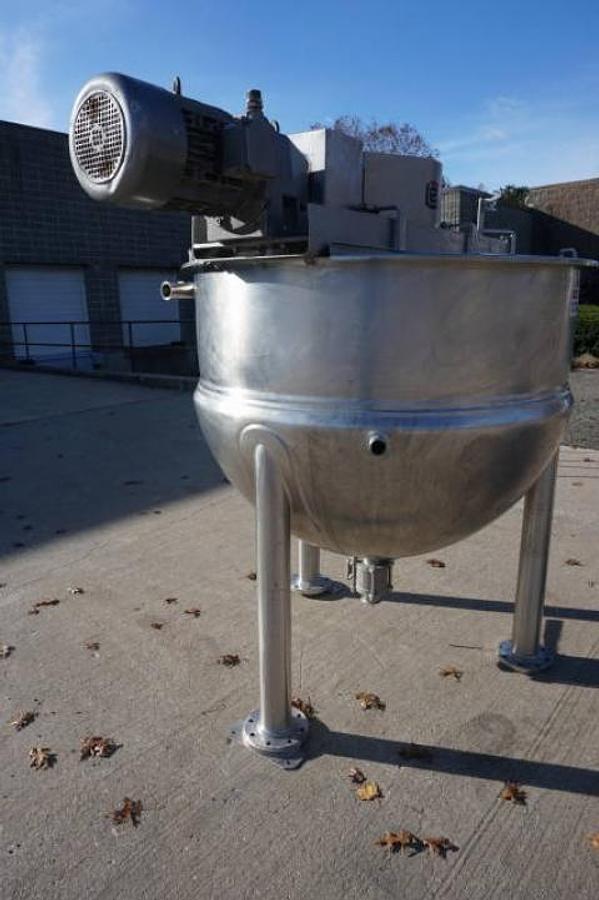Used 300 Gallon Lee SS Jacketed Double Motion Mixing Kettle