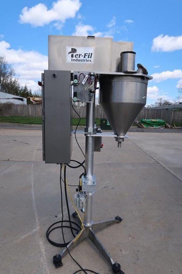 Used Per-Fil Single Auger Powder Filler