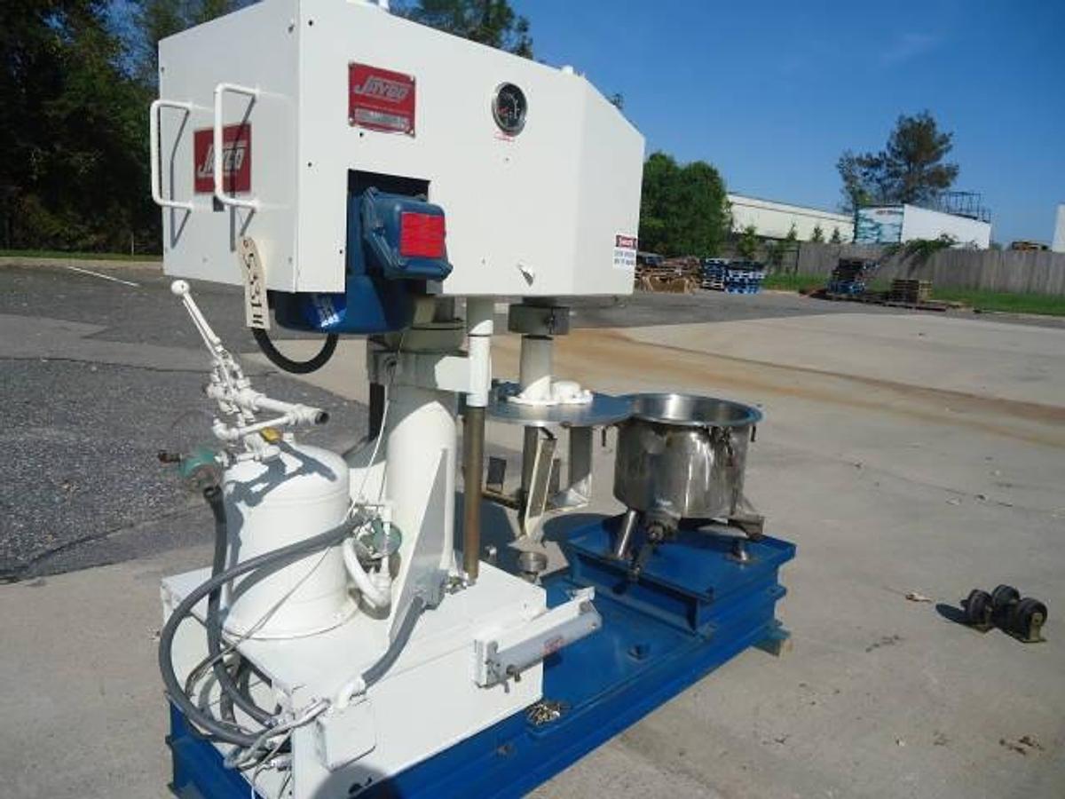 Used Jaygo 10 Gal. Ss Dual Shaft Mixer, Xp Vari