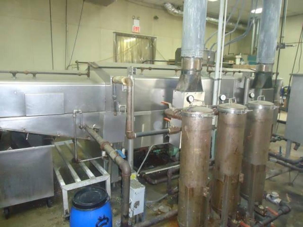 Used Heat And Control/ Mastermatic 34 Inch Wide Stainless Steel Gas Fired Continuous Fryer