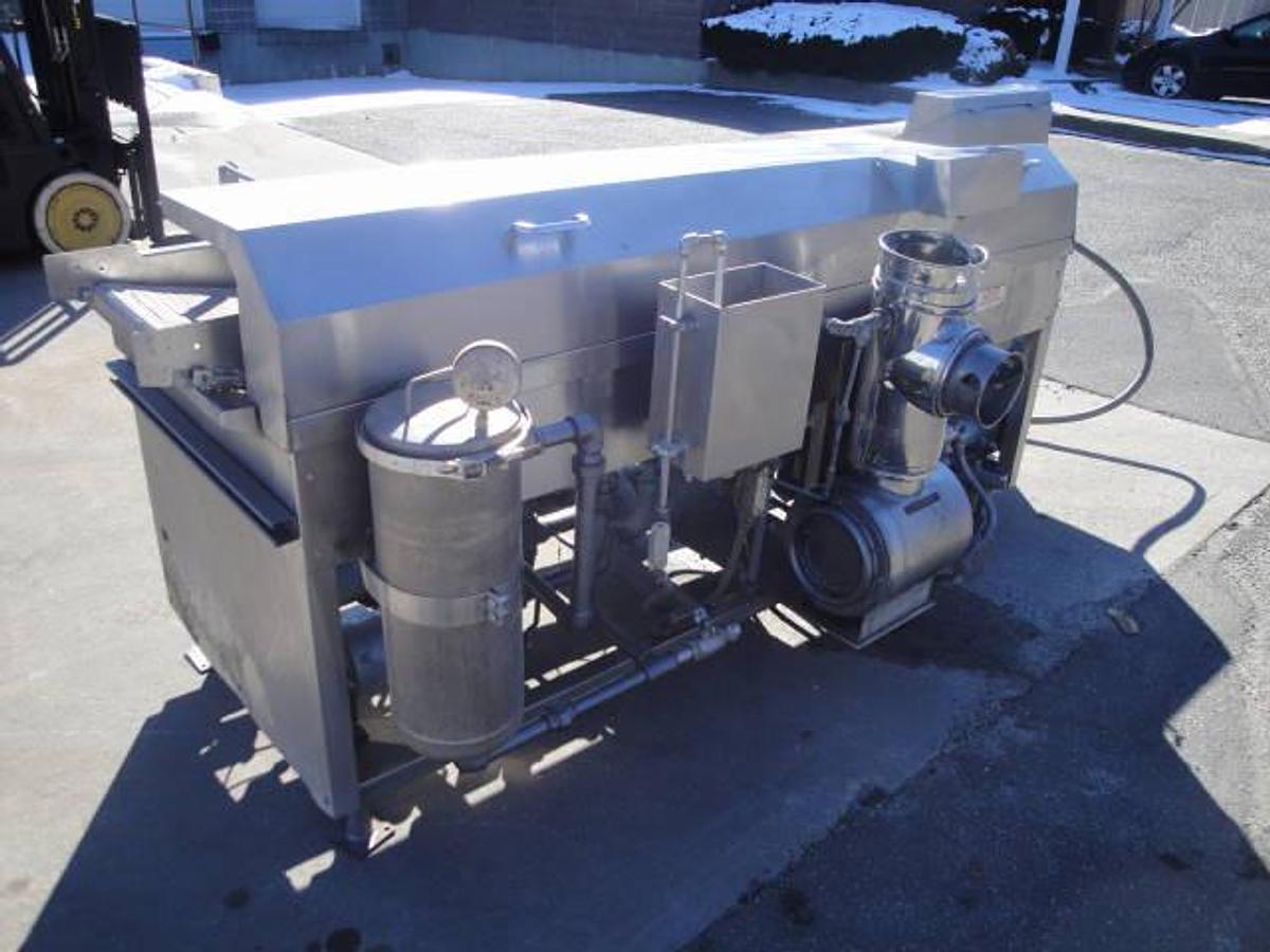 Used Mastermatic Sf-400 Continuous Gas Fired Fryer, Stainless