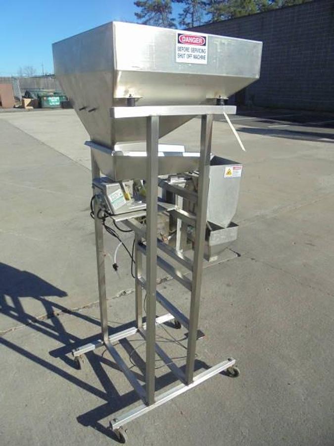 Used Single Head Weigh Scale Filler, Stainless Steel