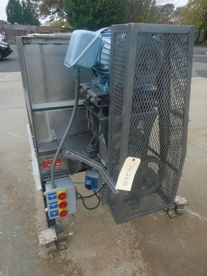 Used 24 Cu.ft. Marion Stainless Steel Paddle Blender, 7.5 Hp