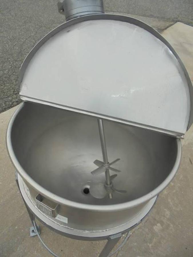 Used 60 Gallon Toronto Coppersmithing Mix Kettle, 100 PSI Jacket