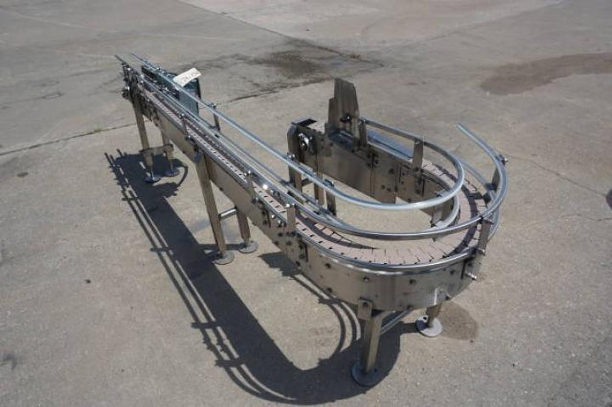 Used “U” Shaped Conveyor, Stainless Steel