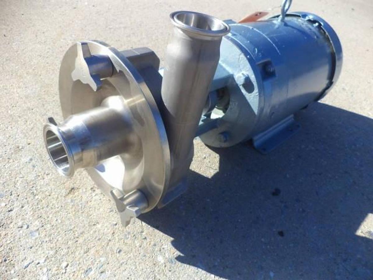 Used Fristam 2-1/2 In. X 2 In. Stainless Steel Sanitary Centrifugal Pump