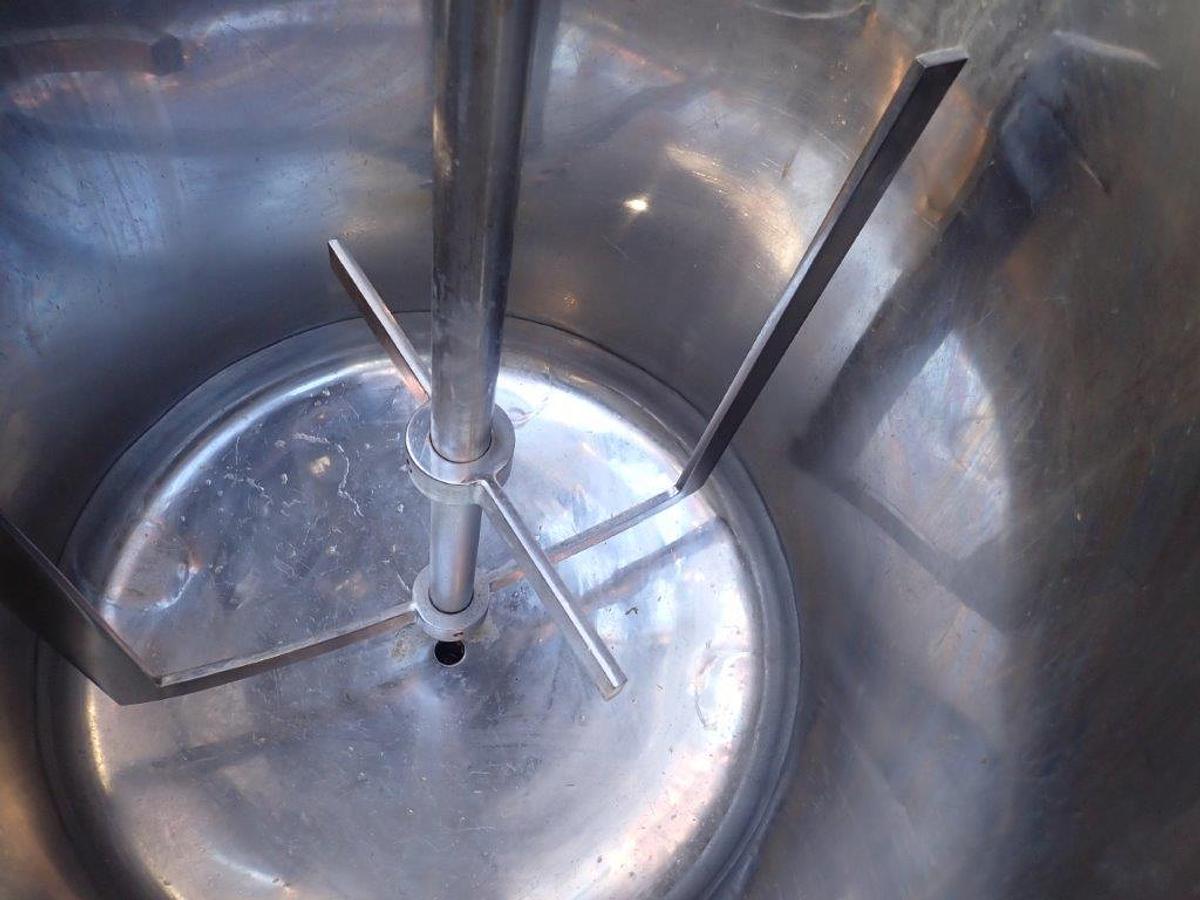 Used 30 Gallon Laborall  316 Stainless Vertical Mix Tank, Portable