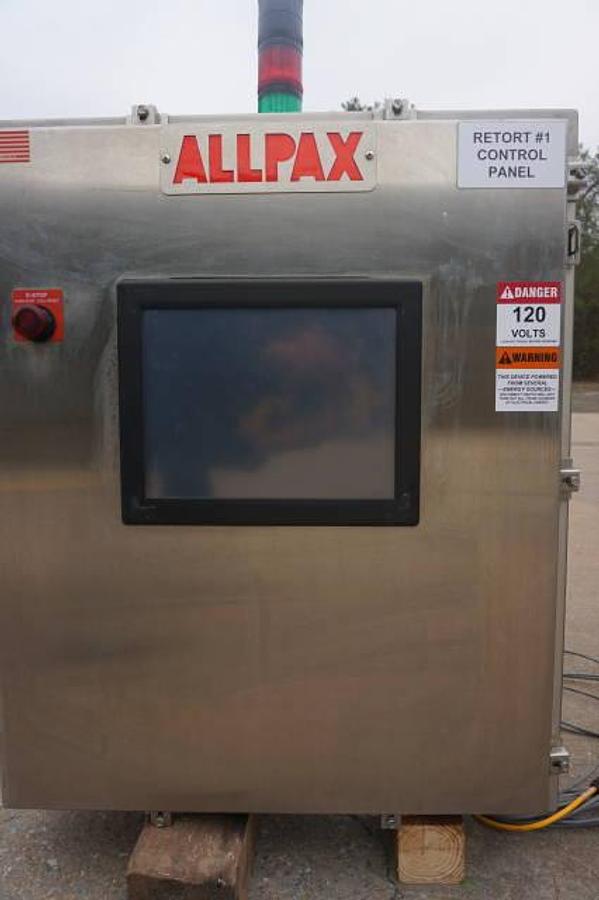 Used Allpax 2402V Vertical Autoclave/Retort