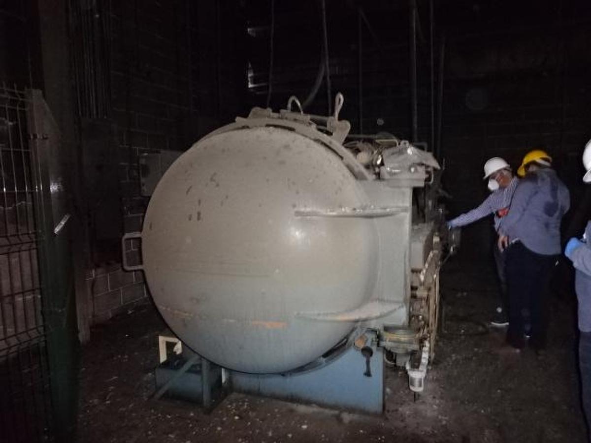 Used ASC 3 Ft. X 6 Ft. Horizontal Autoclave, 200 PSI @ 850 Degrees F.