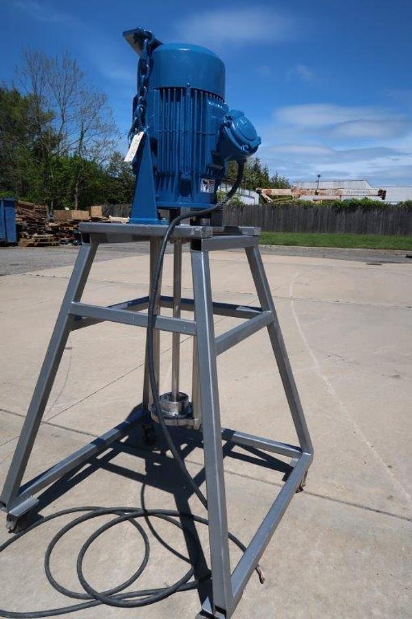 Used Silverson 25 HP Stainless “Drop-In” High Shear Mixer, Explosion Proof