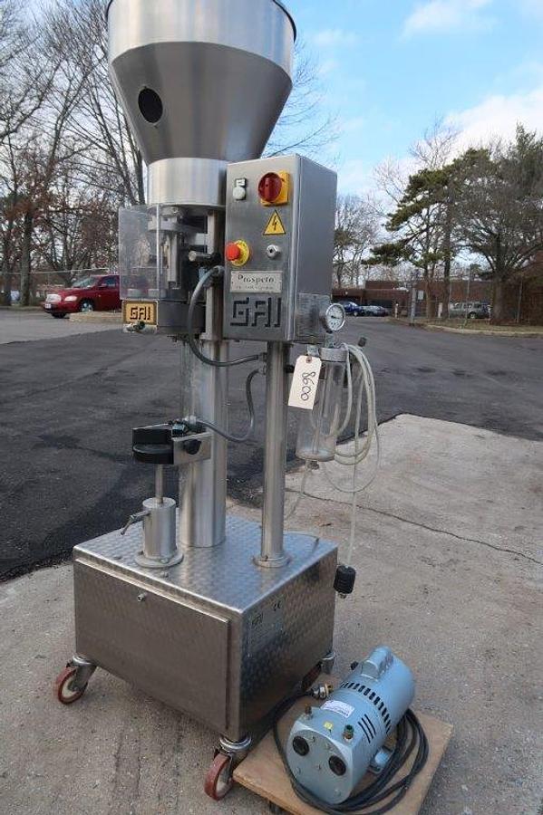 Used GAI 404 Semi-Automatic Vacuum Corker
