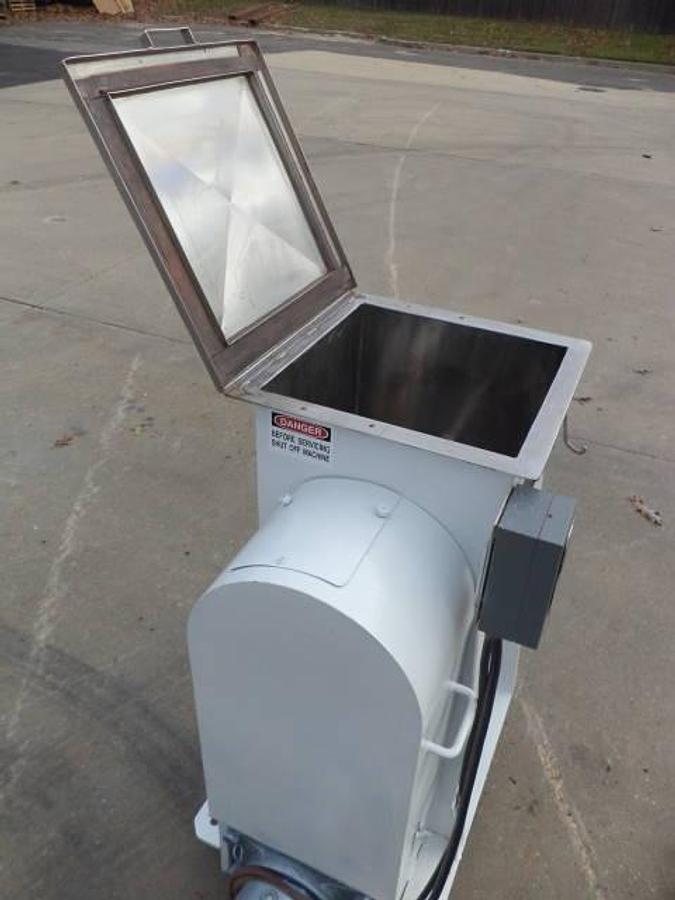 Used 2 Cu. Ft. Stainless Steel Ribbon/Paddle Blender, 2 HP