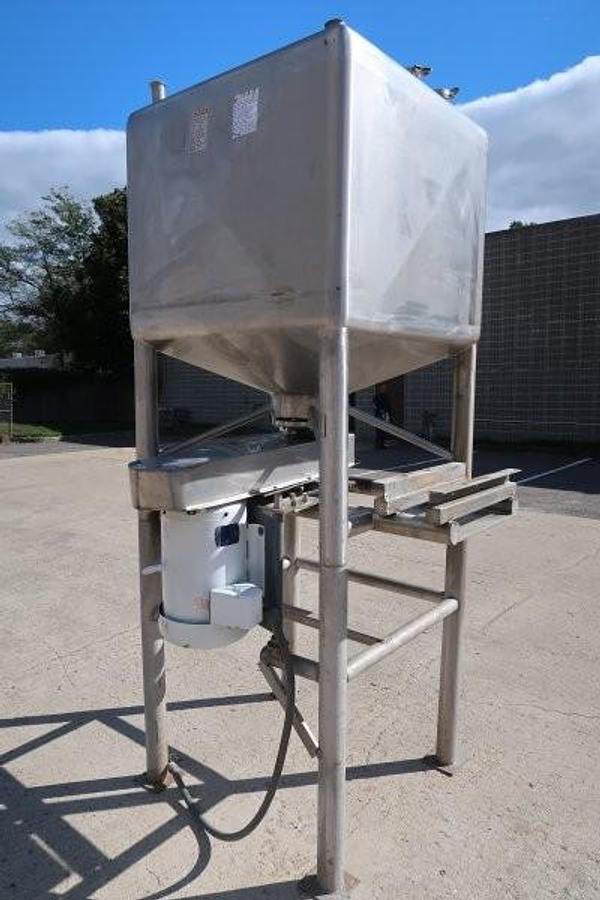 Used APV 200 Gallon SS Liquiverter High Shear Mixer/Dissolver, 20 HP