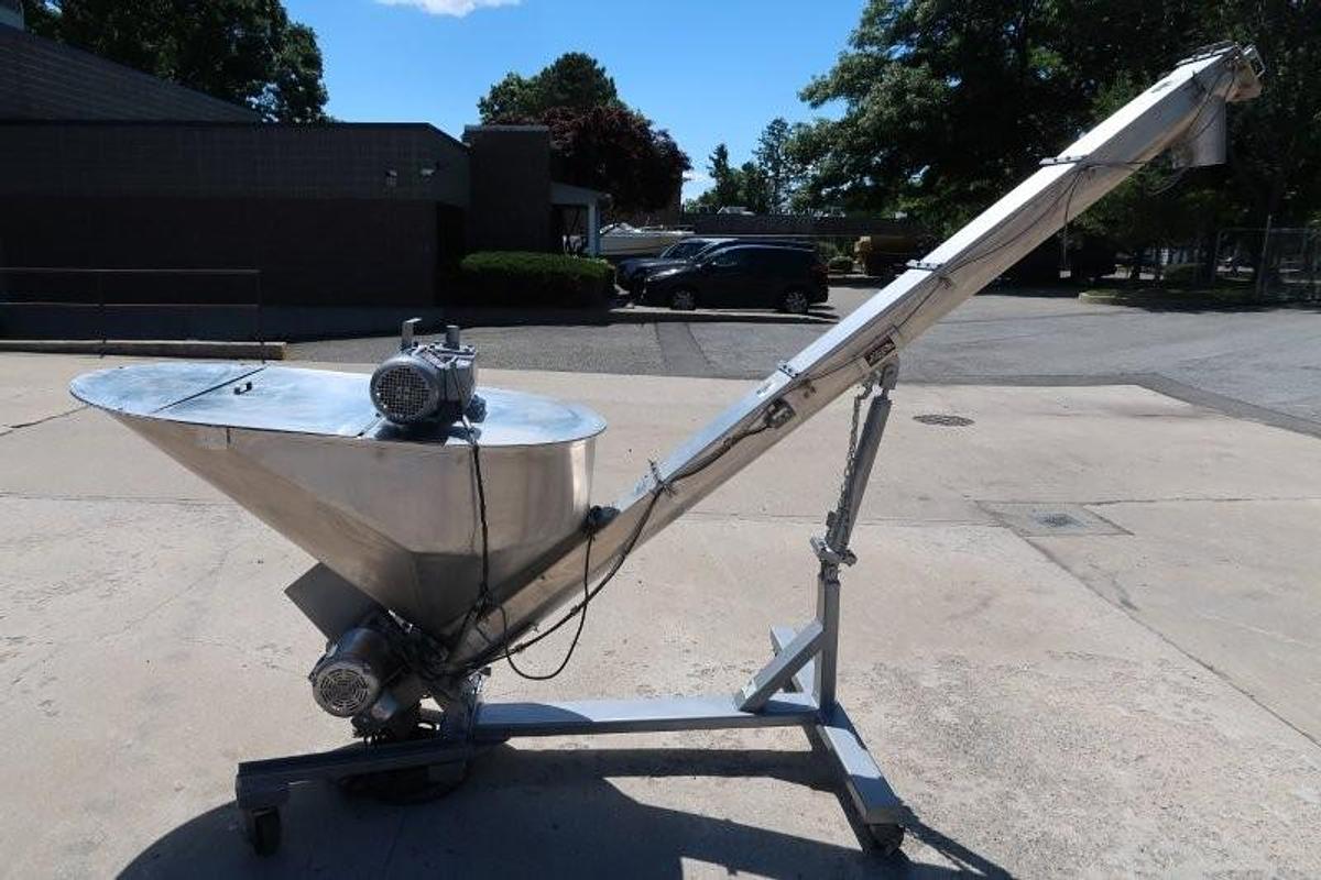 Used All-Fill Model ISF Inclined Screwfeeder, Portable