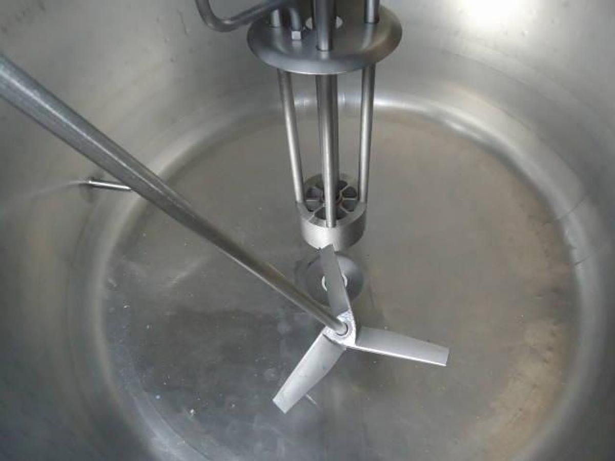 Used 250 Gallon Feldmeier Stainless Mixing/Homogenizing Kettle-Tank