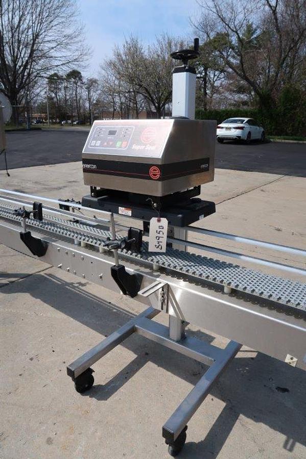 Used Enercon Superseal 75 Cap Induction Sealing Machine, Portable