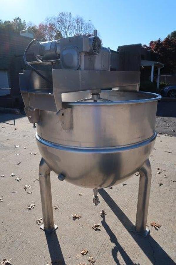 Used 200 Gallon Hamilton SS Jacketed Double Motion Kettle