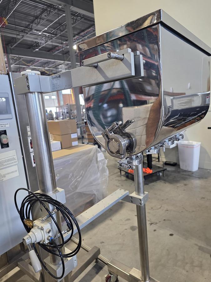 Used Complete Essential Oil Bottle Filling, Capping, and Labeling Line