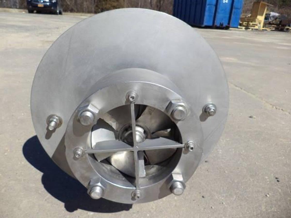 Used Arde Barinco 15 HP Homogenizing Mixer, stainless steel