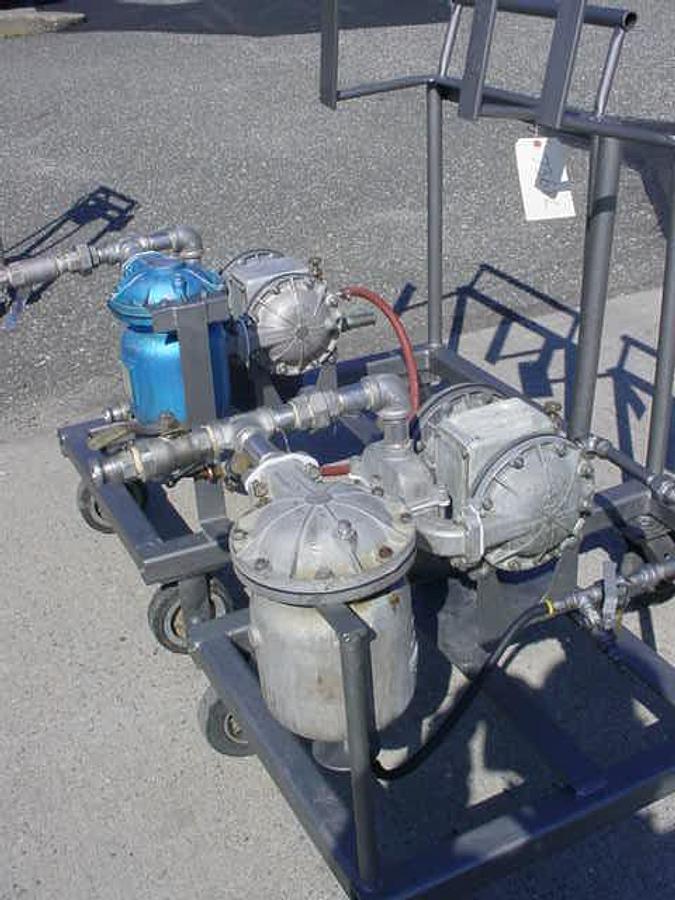Used Sandpiper Air Operated Double Diaphragm Pumps, Portable (2)