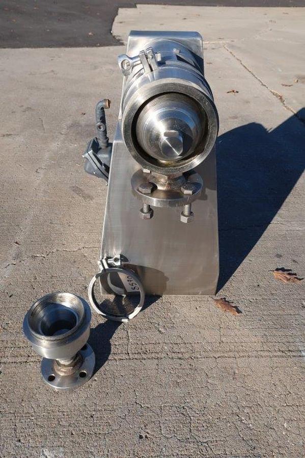 Used Bematek 10HP Stainless Industrial Homogenizing Colloid Mill, 10HP, XP