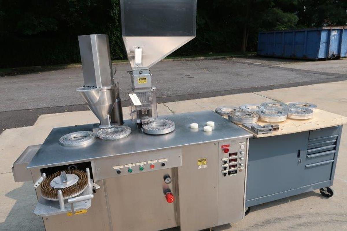 Used Capsugel Ultra 8 II Semi-Automatic Encapsulator, with Tooling