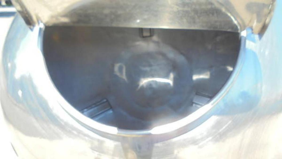 Used 48 In. Diameter Stainless Steel Coating Pan With Blower, All Stainless