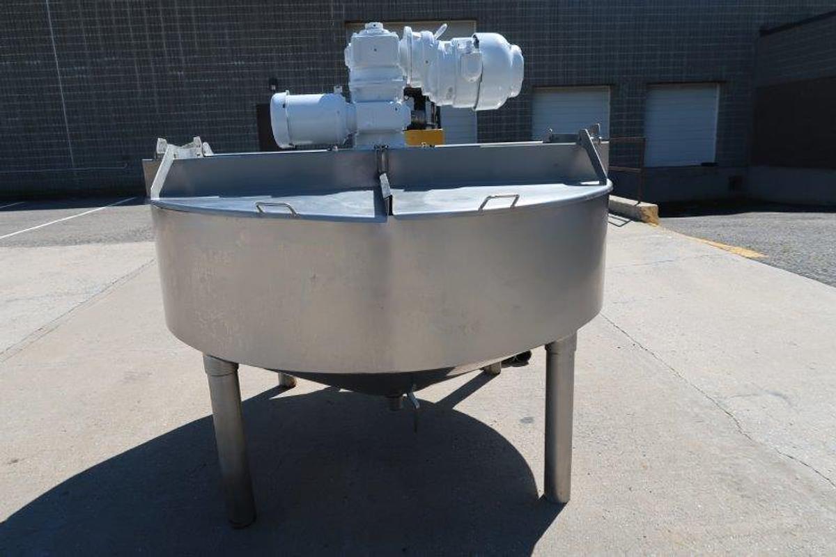 Used Chester Jensen 200 Gallon SS Cooker/Cooler