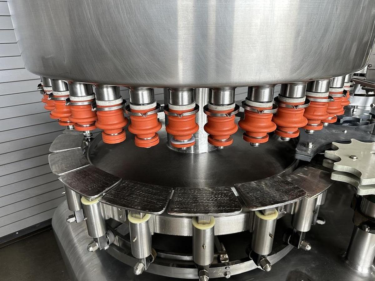 Used Federal 36 Valve Bottle Filler with 12 Head Capper