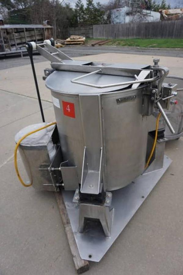 Used Brothers Legrow 200 Lb. SS Centrifugal Vegetable Spin Dryer