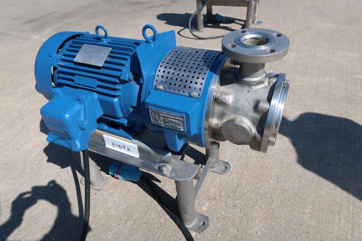 Used Ross HSM-410 Inline High Shear Mixer, 10 HP, XP