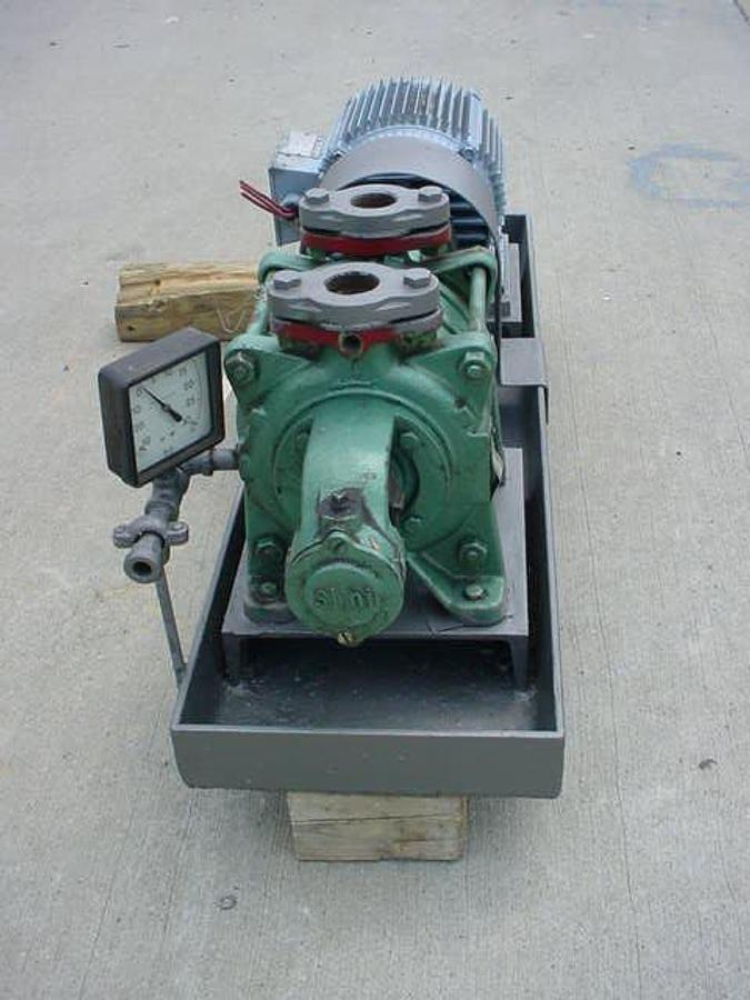 Used Sihi 3 Hp Vacuum Pump